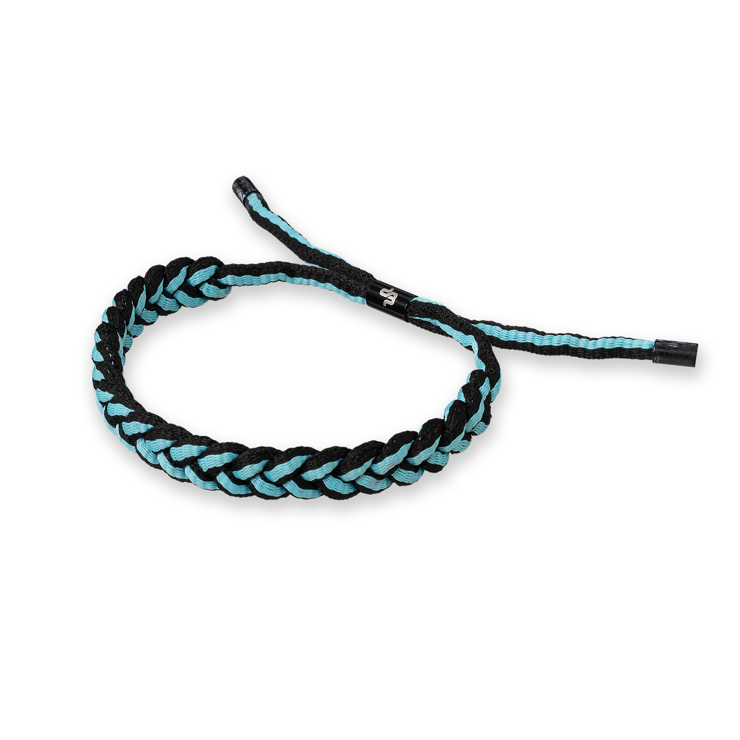 89. Bracelet Braided Rope cyan image