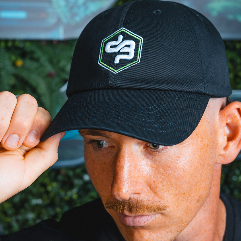 50. Dad Cap Logo black