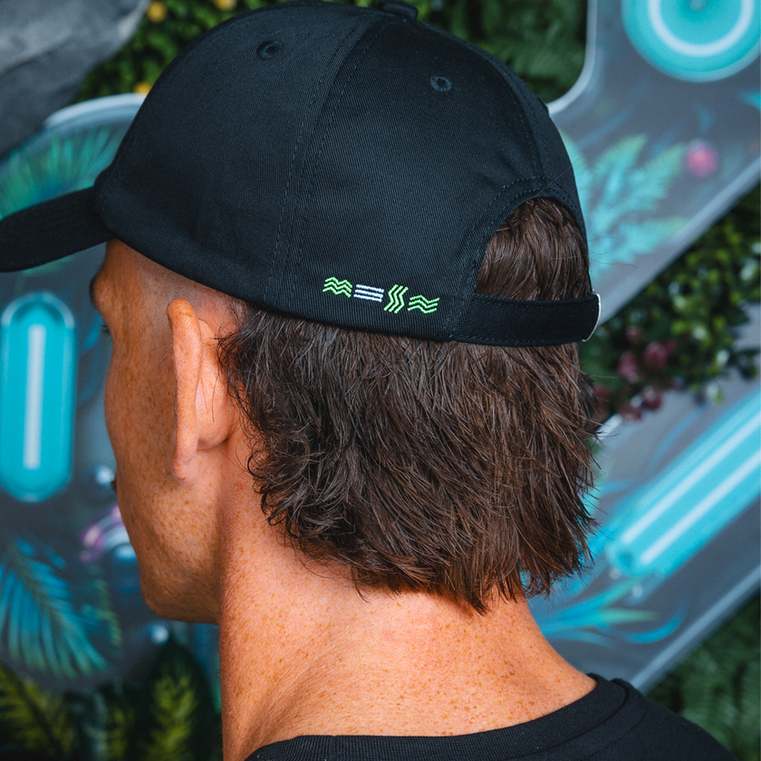 50. Dad Cap Logo black