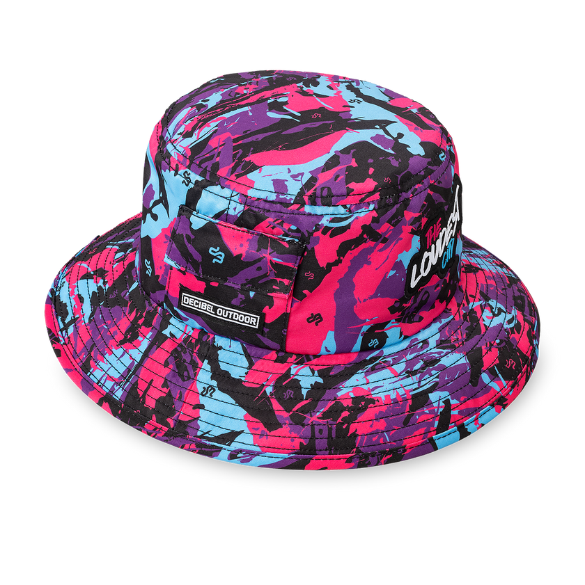 58. Safari Hat Loudest All Over multicolor
