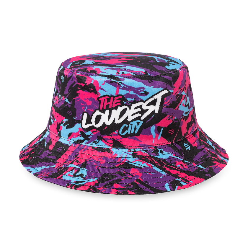 59. Bucket Hat Reversible All over