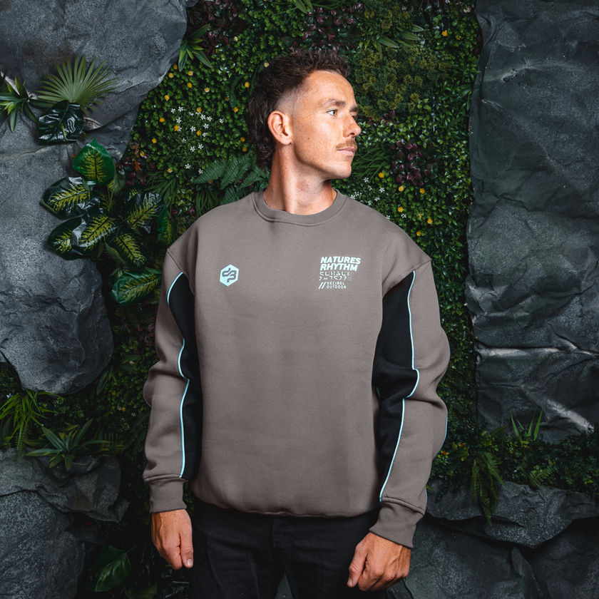 22. Crewneck Mole Grey oversized fit