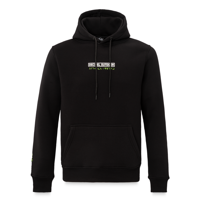 20. Hooded Sweater Logo black
