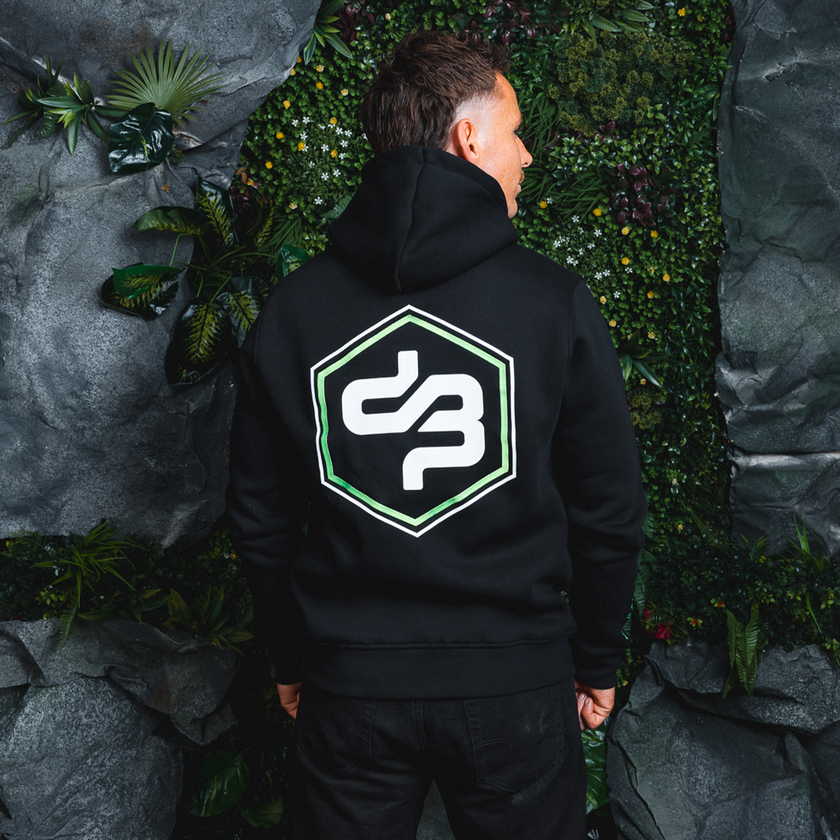 20. Hooded Sweater Logo black