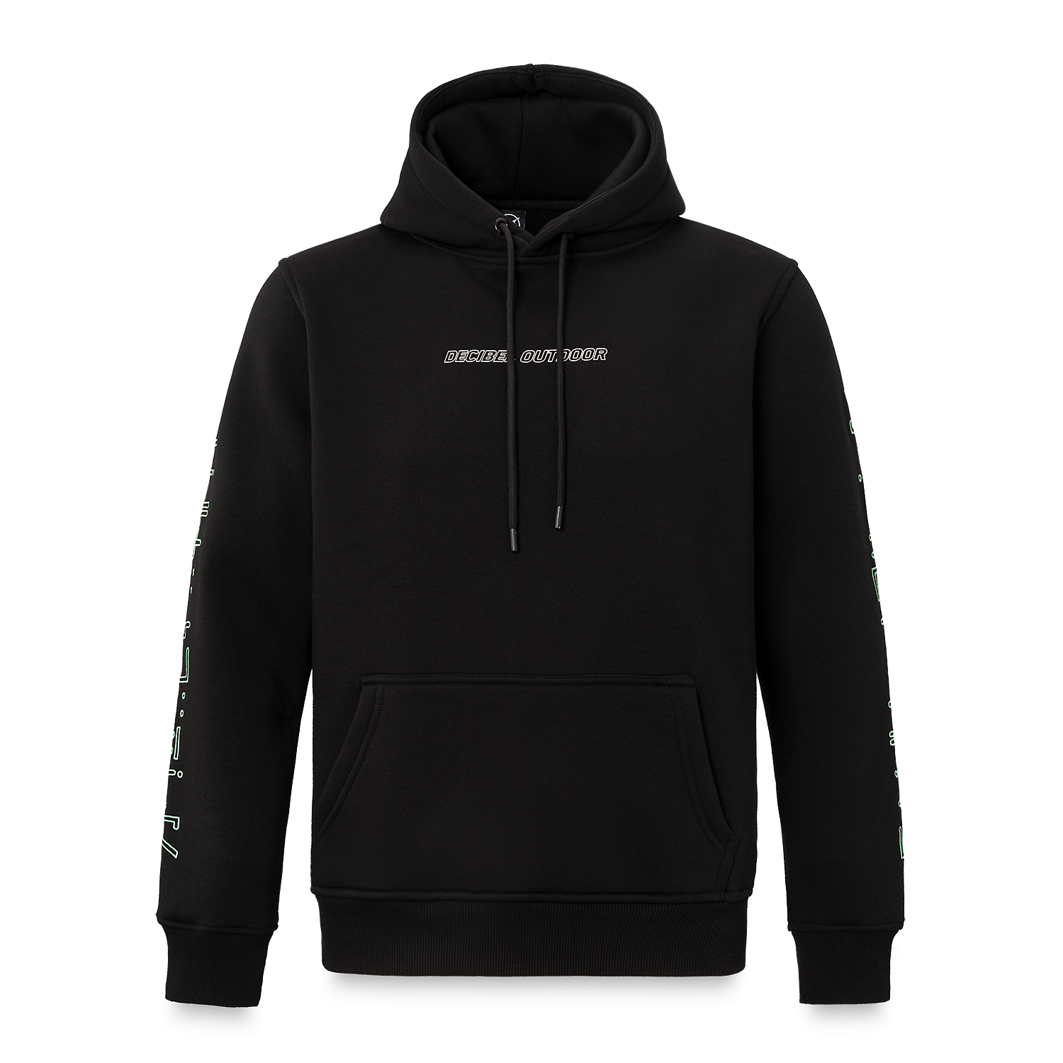 27. Hooded Sweater Zigzag black image