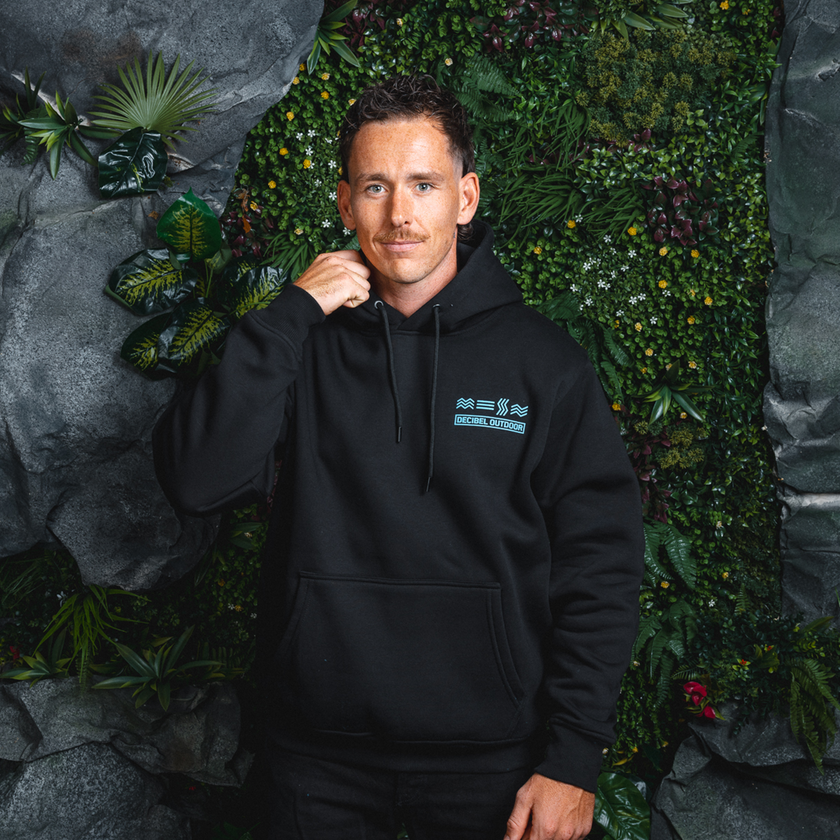 28. Hooded Sweater 2 Backprints black