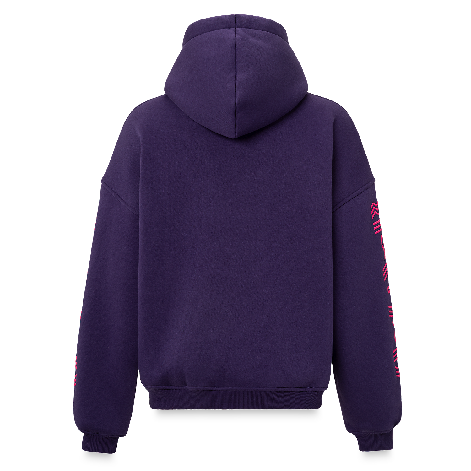 42. Hooded Sweater Boyfriend purple image