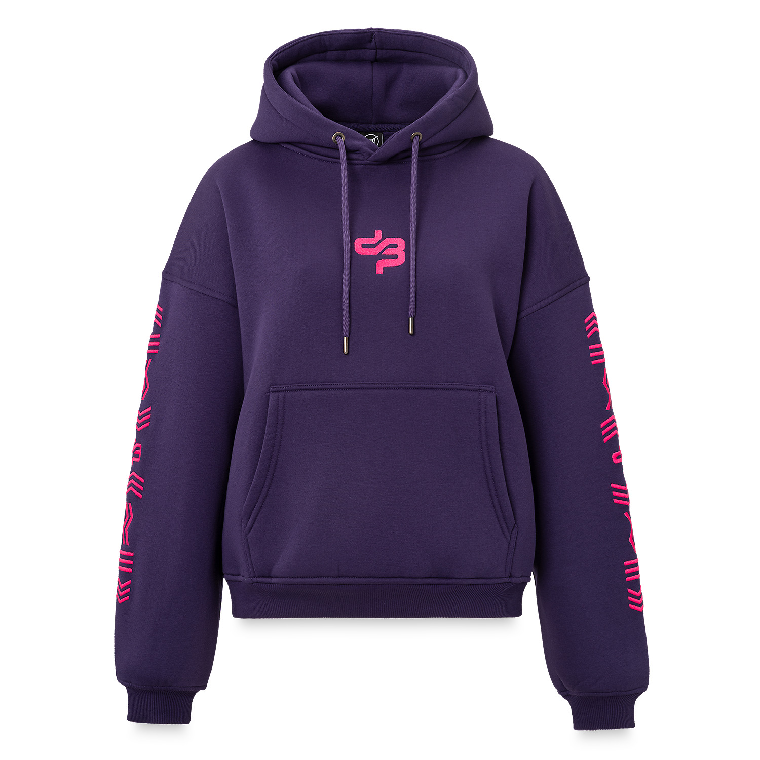 42. Hooded Sweater Boyfriend purple image