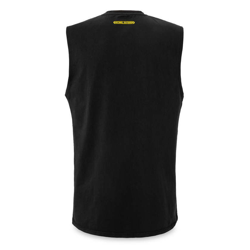 10. Muscle Tee Savage Washed black