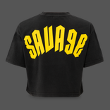 30. Short Tee Savage Washed black image