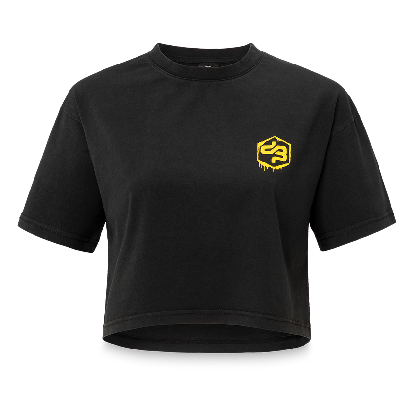 30. Short Tee Savage Washed black