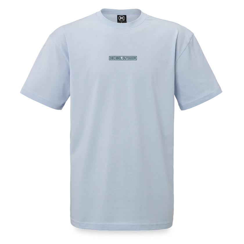06. T-shirt Loose Symbols Lavender Blue