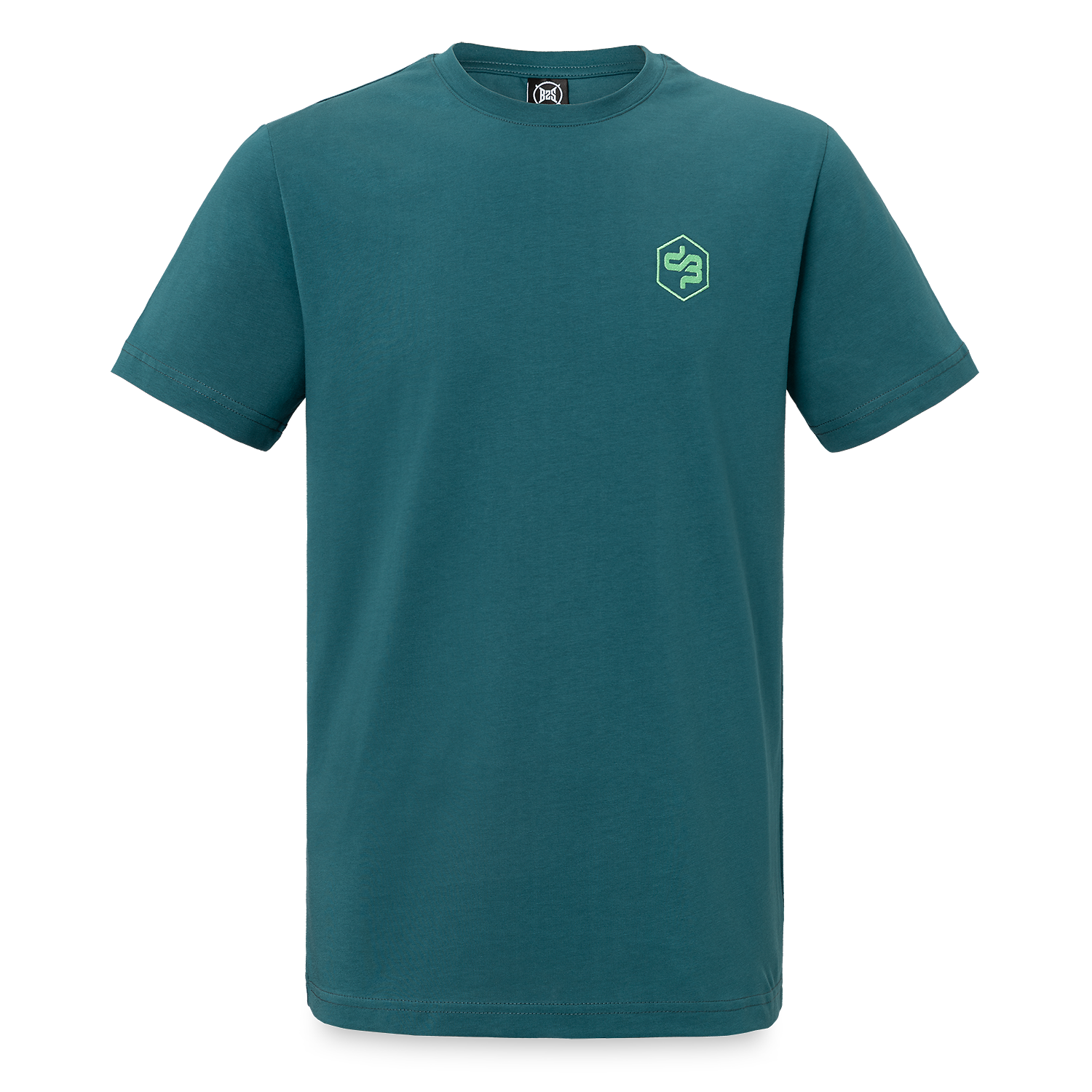 07. T-shirt Mint Symbols dark teal image