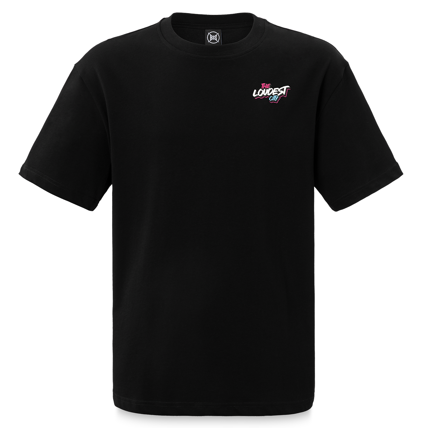 08. T-shirt Graffiti Black loose fit image