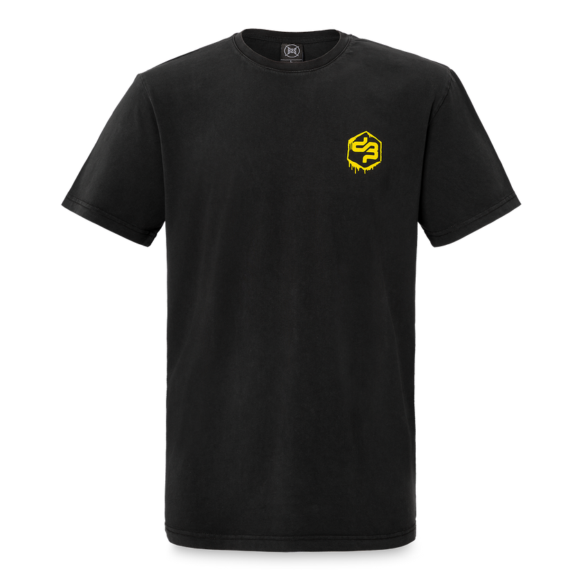 09. T-shirt Savage Washed black