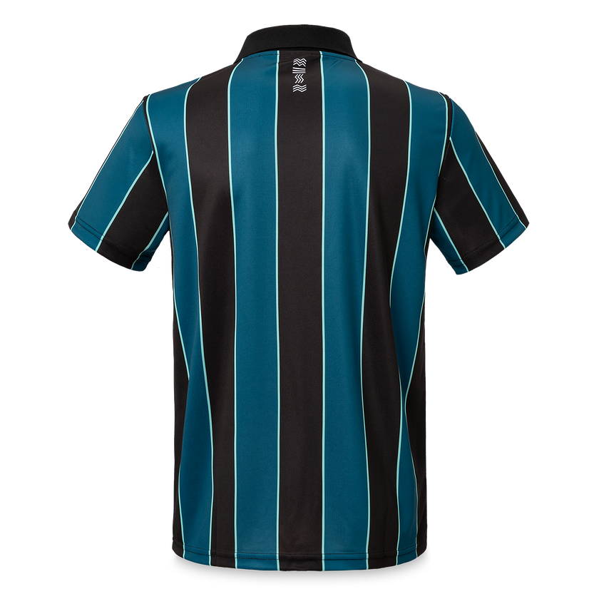 11. Soccer Shirt Stripes dark teal/black