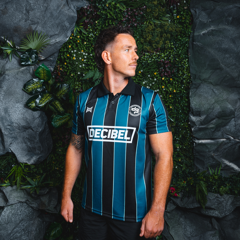11. Soccer Shirt Stripes dark teal/black