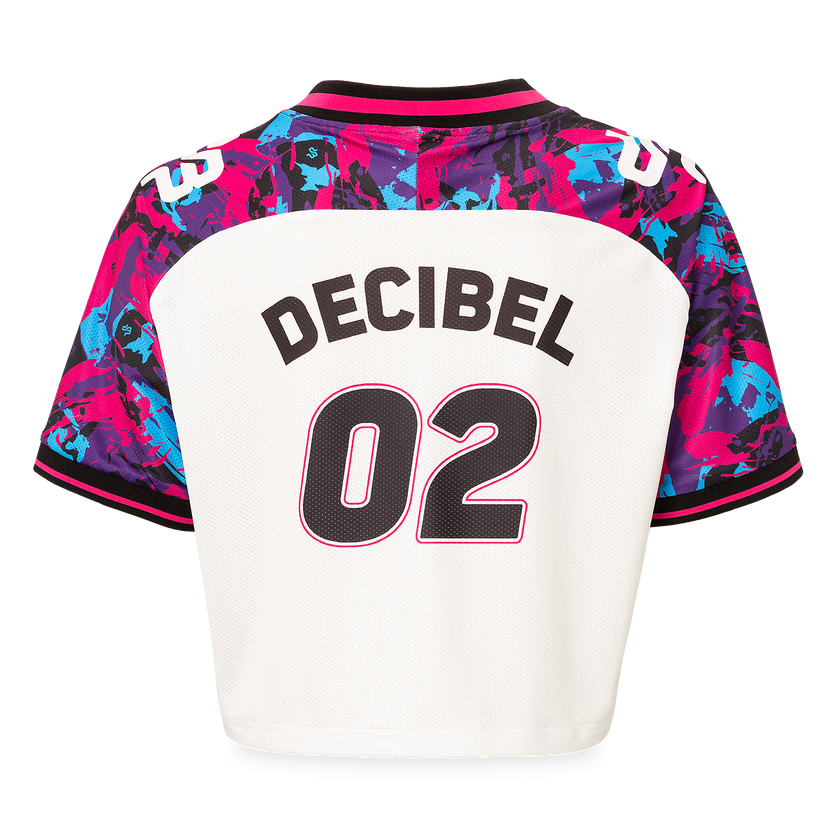 35. Soccer Shirt Cropped Allover white