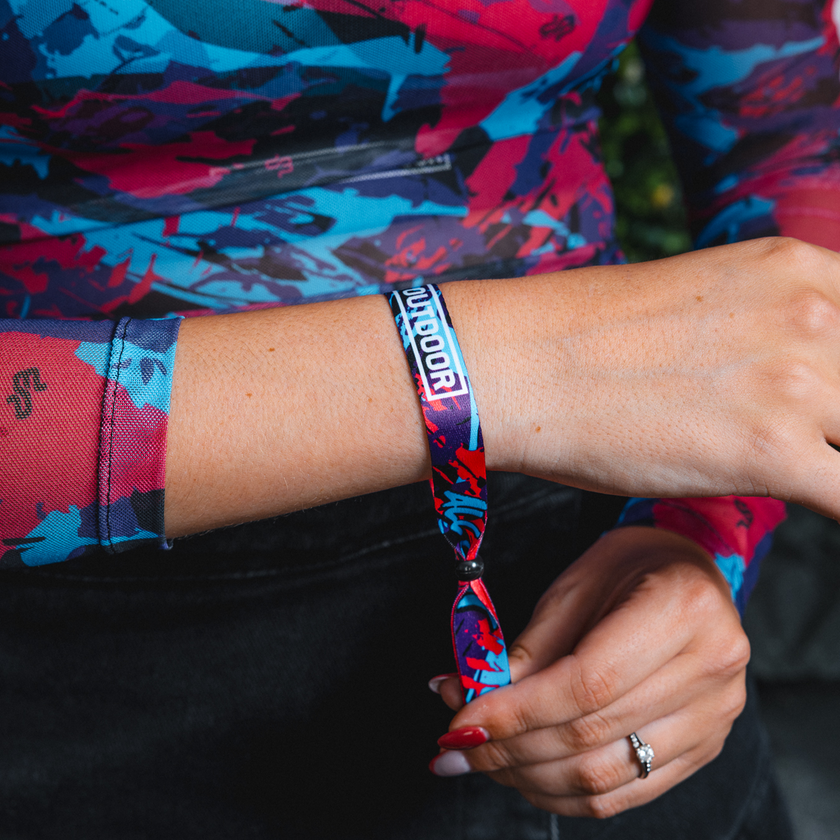 67. Woven Bracelet All Over Theme multicolor